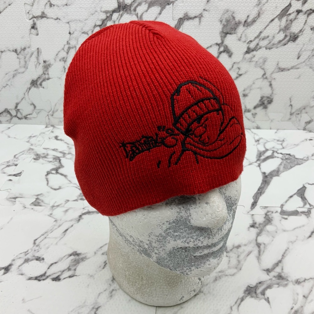 Men's South Pole Red | Black Casual Beanies NWT